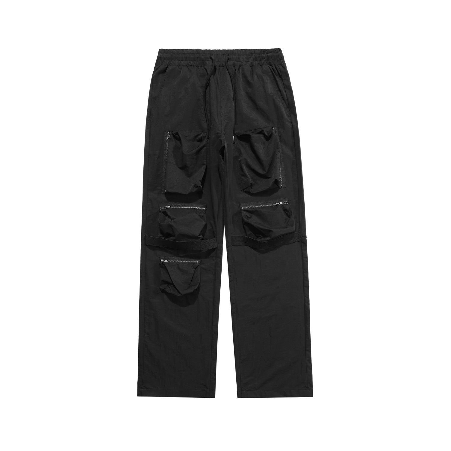 Street Retro Outdoor Casual Multi Pocket Loose Pants