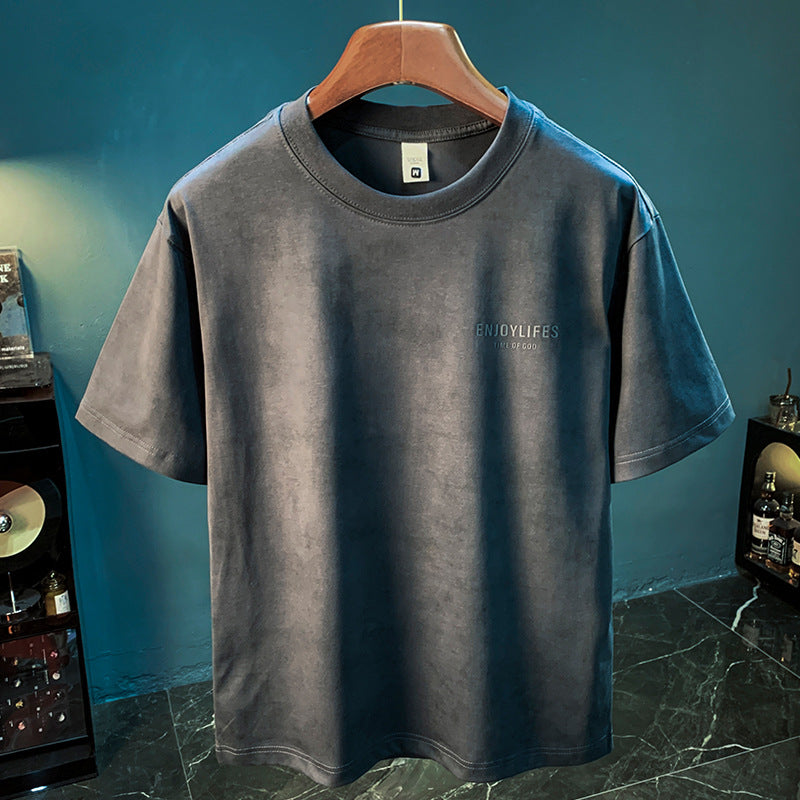 Men's Retro Snowflake Casual Short Sleeve