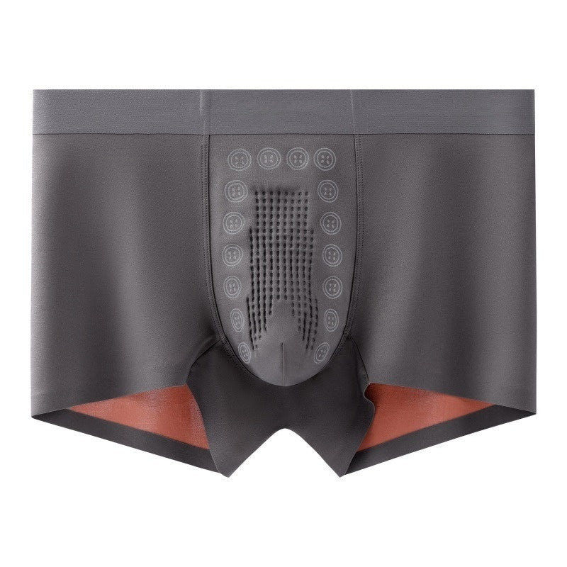 Mens Seamless Antibacterial Modal Boxer Briefs