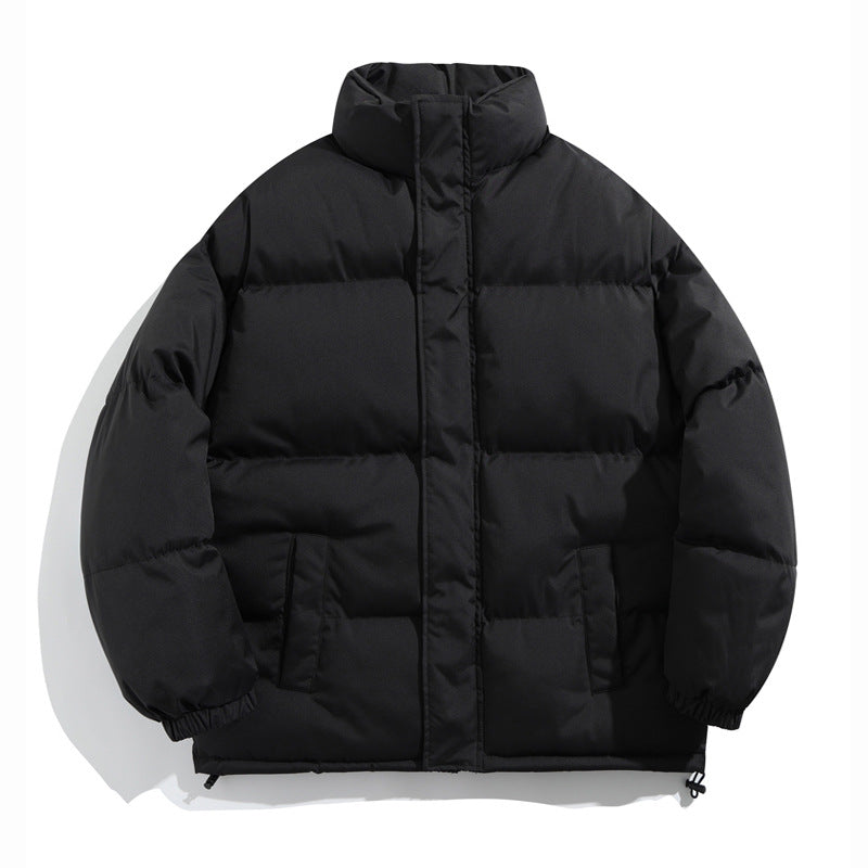 Mens Thickened Oxford-Coated Three-Proof Insulated Cotton-Padded Jacket