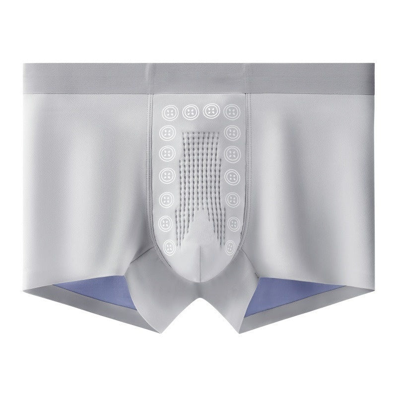 Mens Seamless Antibacterial Modal Boxer Briefs